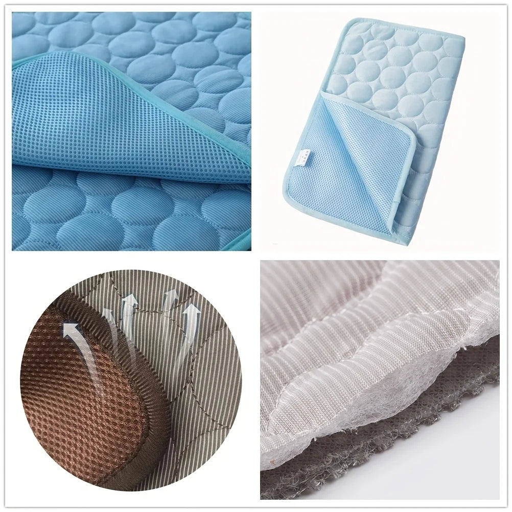Tapis rafraîchissant pour chien et chat – couverture d’été durable, taille XL