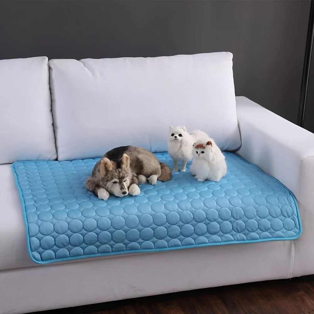 Tapis rafraîchissant pour chien et chat – couverture d’été durable, taille XL