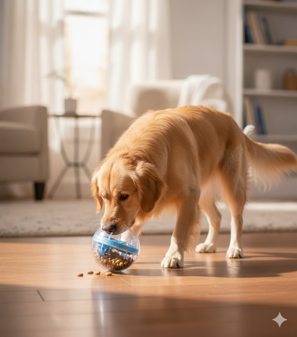 Interactive Treat Dispensing Ball – Keeps Your Pet Active, Entertained, and Fed