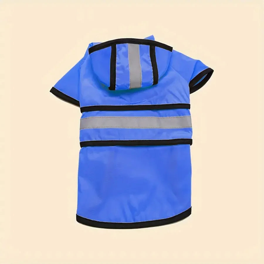 Waterproof Dog Raincoat – Adjustable Windproof Rain Jacket for Dogs