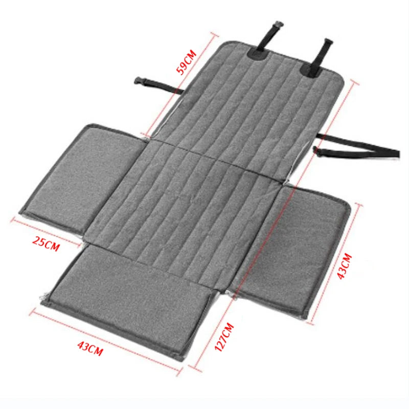 Waterproof Dog Car Seat Cover – Pet Carrier Hammock for Travel