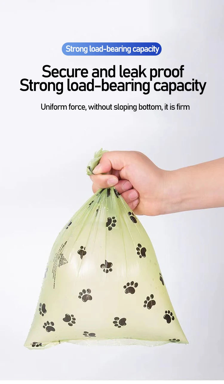 Sacs à déjections pour chiens – rouleaux de sacs solides pour chiots et chiens, pratiques pour ramasser et jeter les excréments.