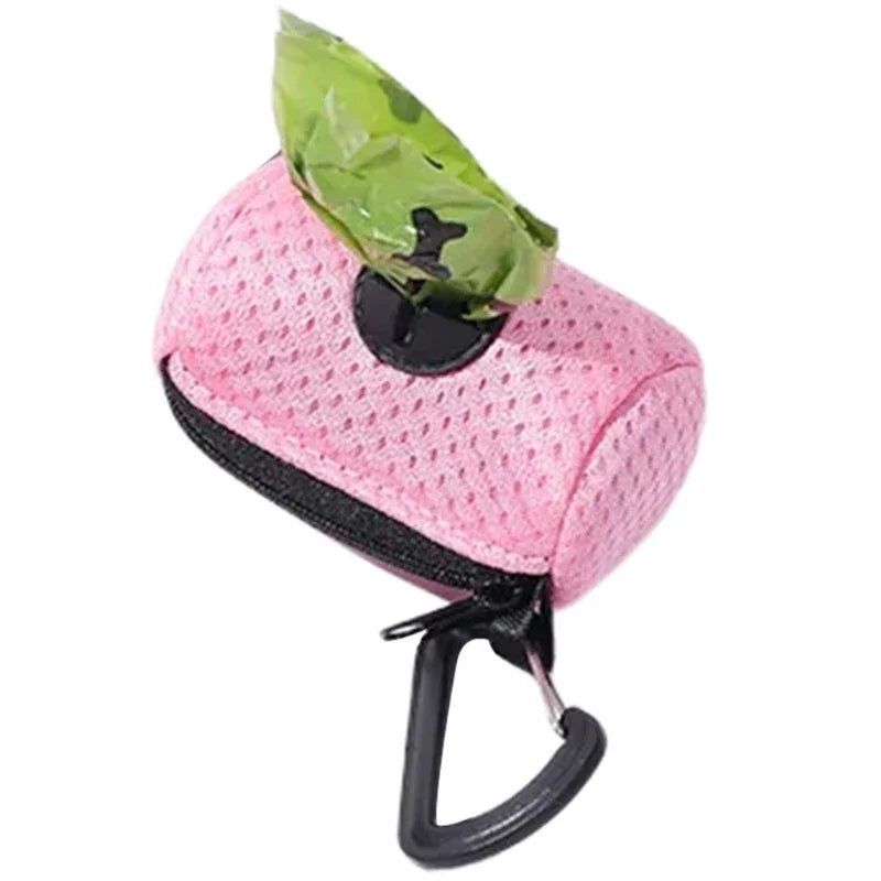 Distributeur de sacs à crottes pour chien – Porte-sacs de propreté, outil pratique pour le ramassage des déjections canines.