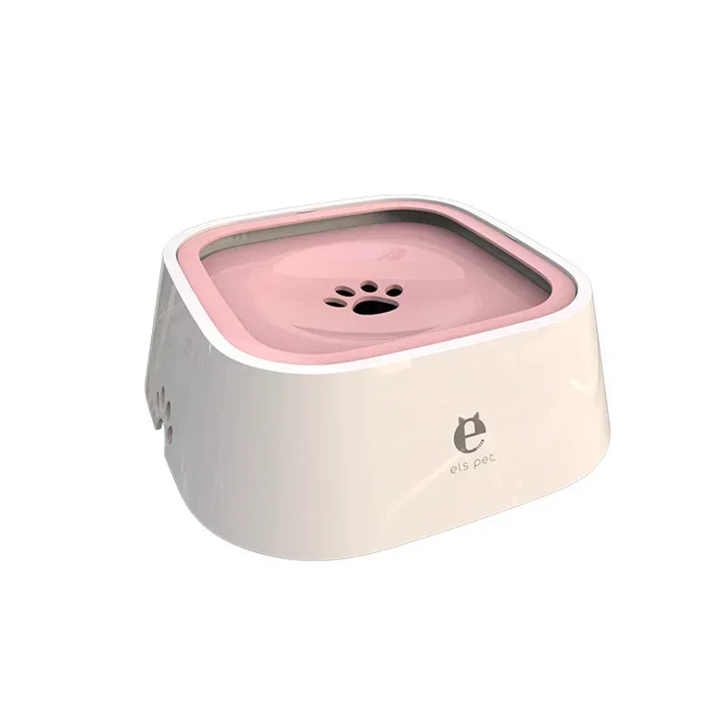 Floating Non-Spill Cat Water Bowl – Anti-Splash Dog Drinking Dispenser