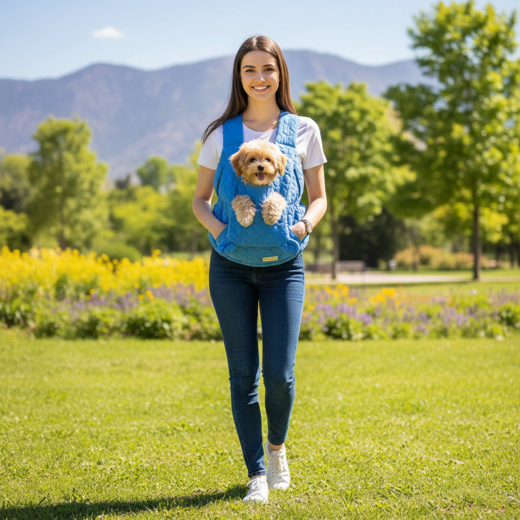 Extra Large Pet Carrier Backpack – Waterproof Chest Bag for Dogs & Cats