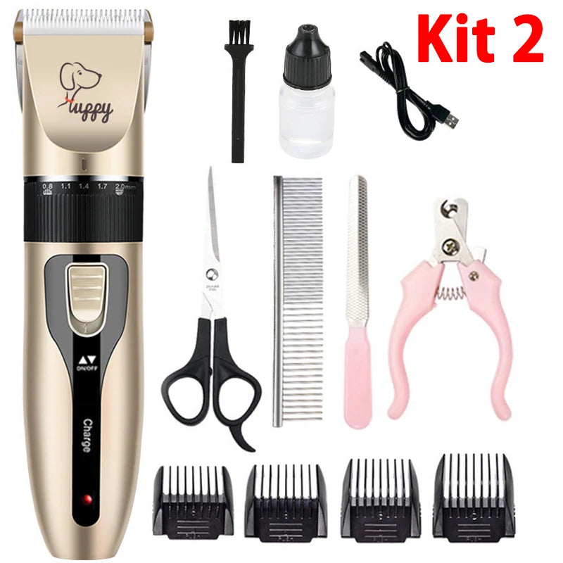 Electric Pet Clipper – Professional Grooming Kit for Dogs & Cats
