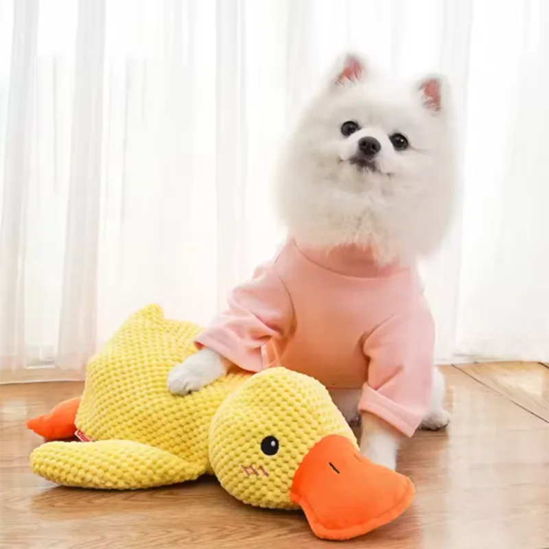 Stomping Duck Dog Toy – Bite Resistant Plush Interactive Toy for Large Dogs
