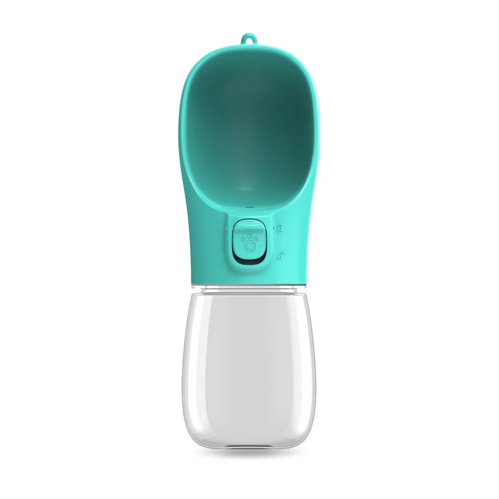 Gourde portable pour chien et chat – bouteille d’eau anti-fuite avec bol intégré
