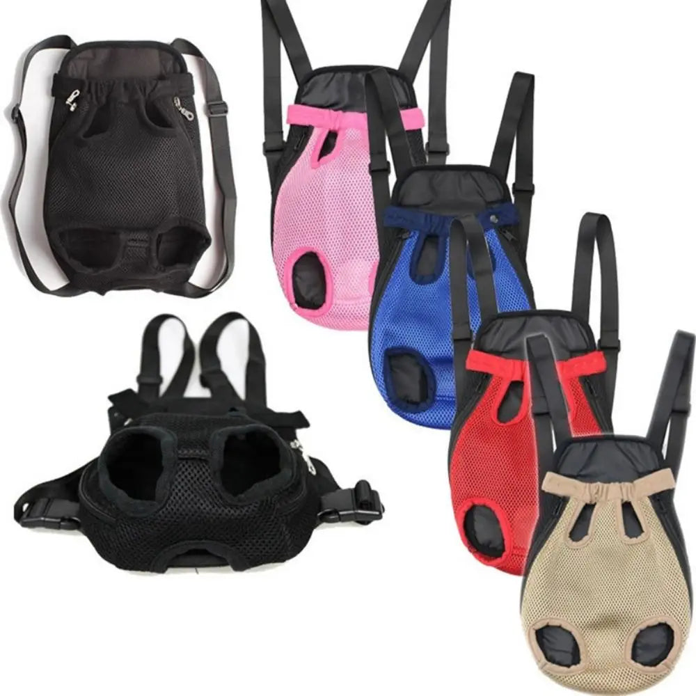 Sac à dos de transport pour chien et chat – confortable et réglable pour voyage