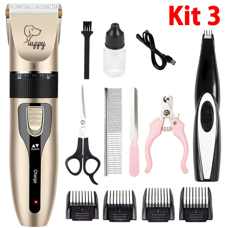 Electric Pet Clipper – Professional Grooming Kit for Dogs & Cats