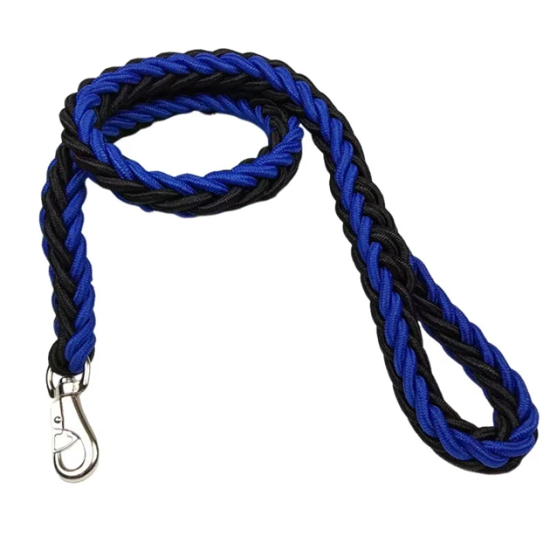Heavy Duty Dog Leash – Nylon Braided Rope for Large Dogs