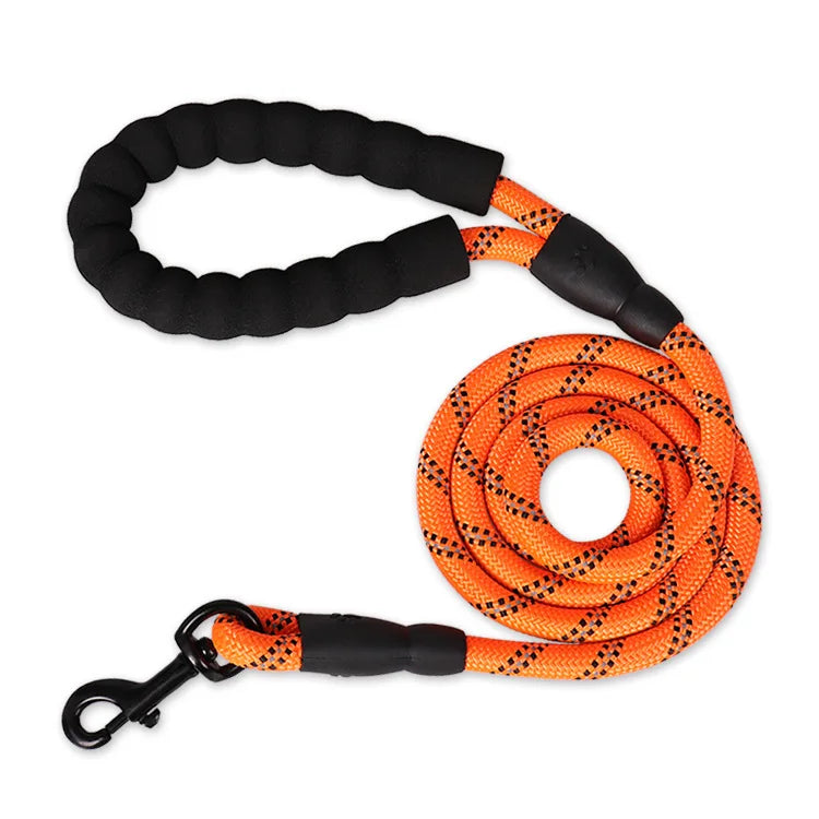 Laisse solide pour chien – renforcée avec poignée souple, 120 à 300 cm
