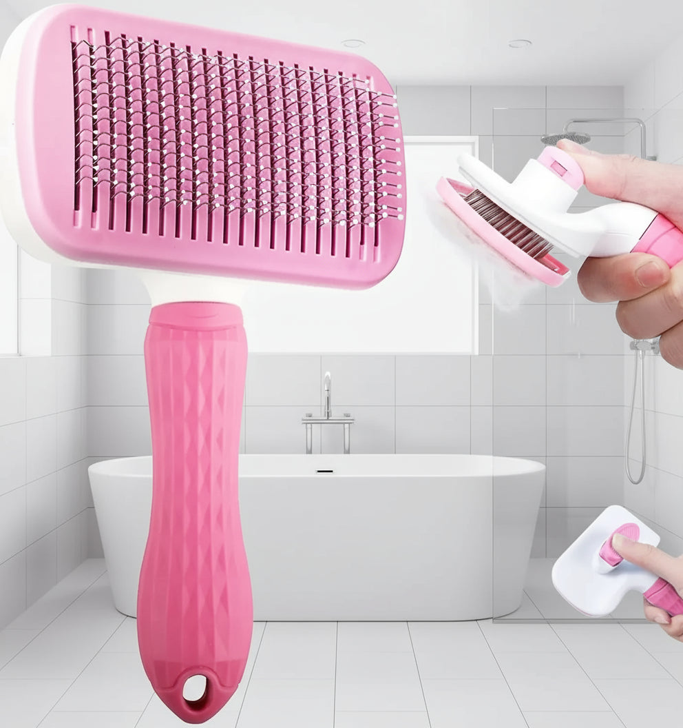 Dog Hair Remover Brush – Grooming Comb for Long Hair Pets