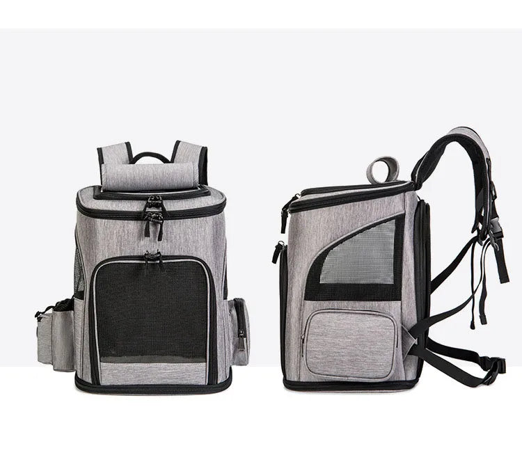 Astronaut Pet Backpack – Expandable Space Capsule Carrier for Cats & Dogs