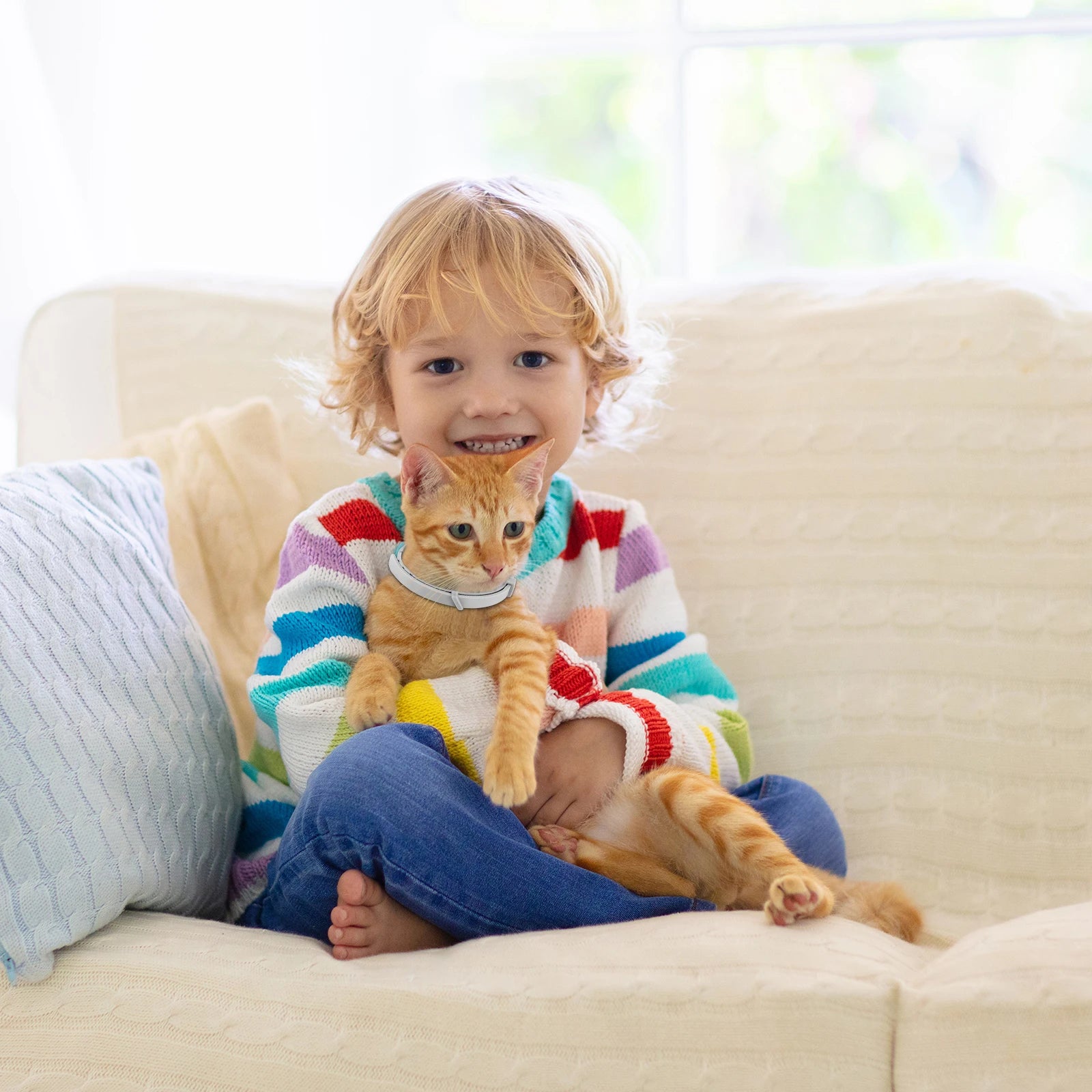 Calming Pheromone Collars 4/8 Pack – Anxiety Relief for Dogs & Cats