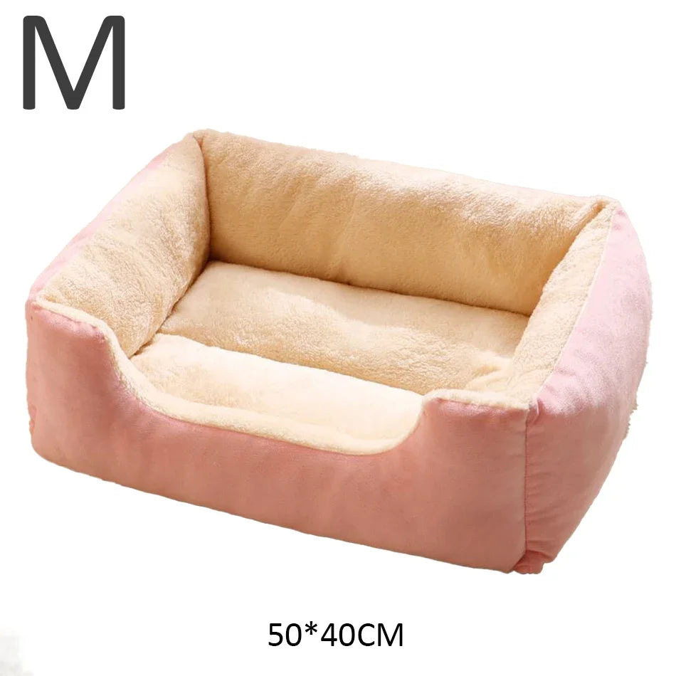 Lit pour animaux – panier et coussin douillet pour chats, chatons et petits chiens, accessoire de maison confortable pour le repos.