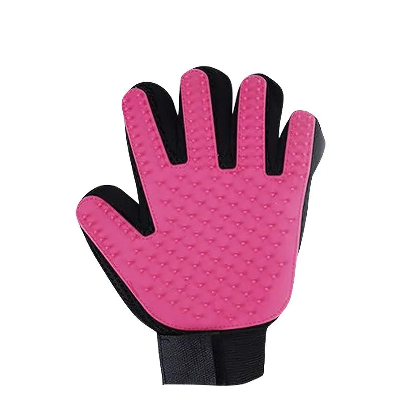 Pet Grooming Gloves – Durable Hair Removal Gloves for Dogs & Cats