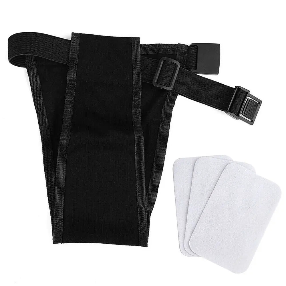 Dog Menstrual Pants – Adjustable Physiological Sanitary Shorts with 3 Diapers