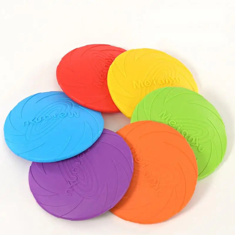 Bite Resistant Flying Disc – Outdoor Training Toy for Dogs