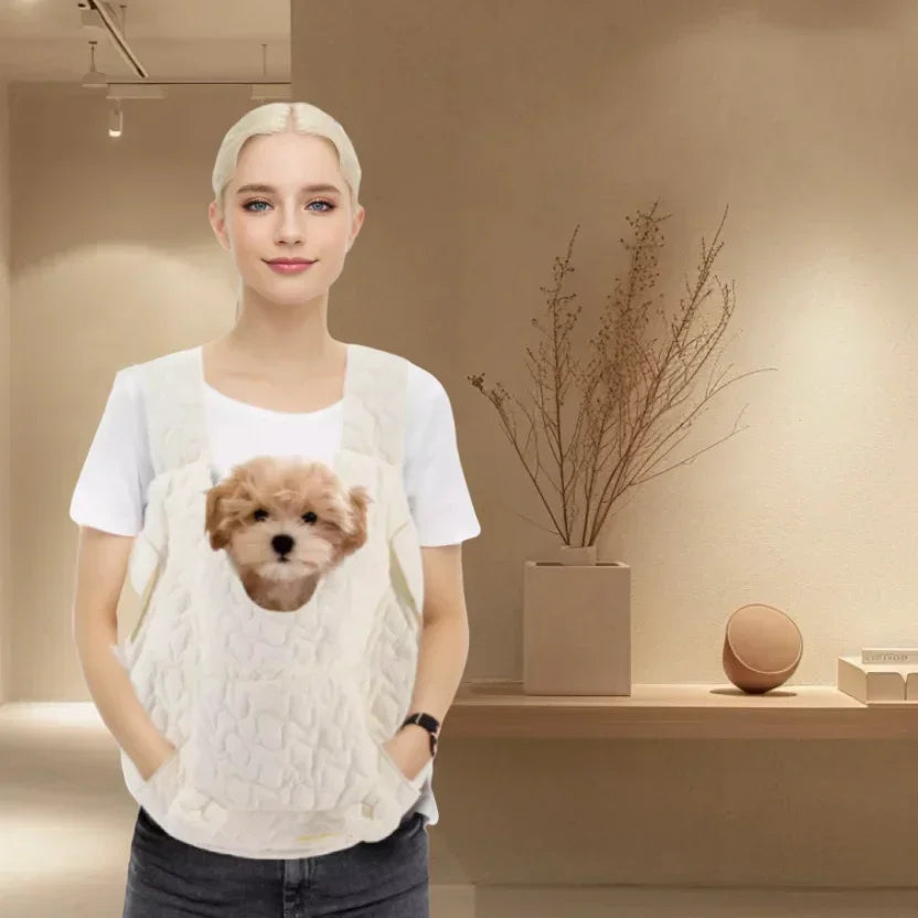 Extra Large Pet Carrier Backpack – Waterproof Chest Bag for Dogs & Cats