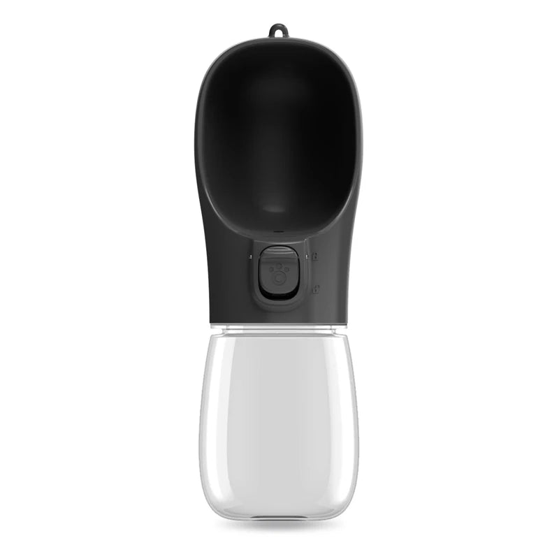 Gourde portable pour chien et chat – bouteille d’eau anti-fuite avec bol intégré