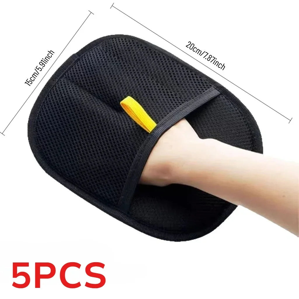 Cat Hair Removal Gloves – Anti-Static Grooming Gloves for Dogs & Cats