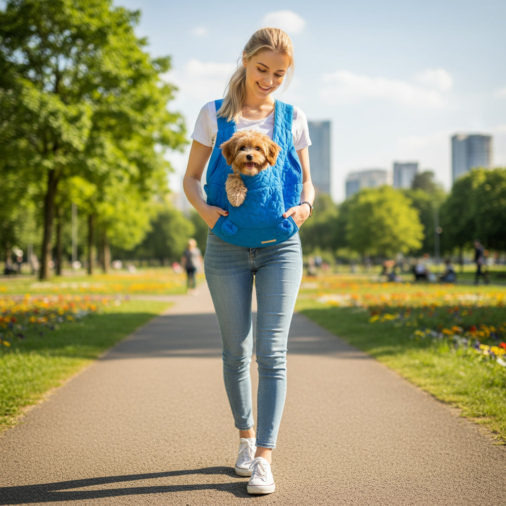 Extra Large Pet Carrier Backpack – Waterproof Chest Bag for Dogs & Cats