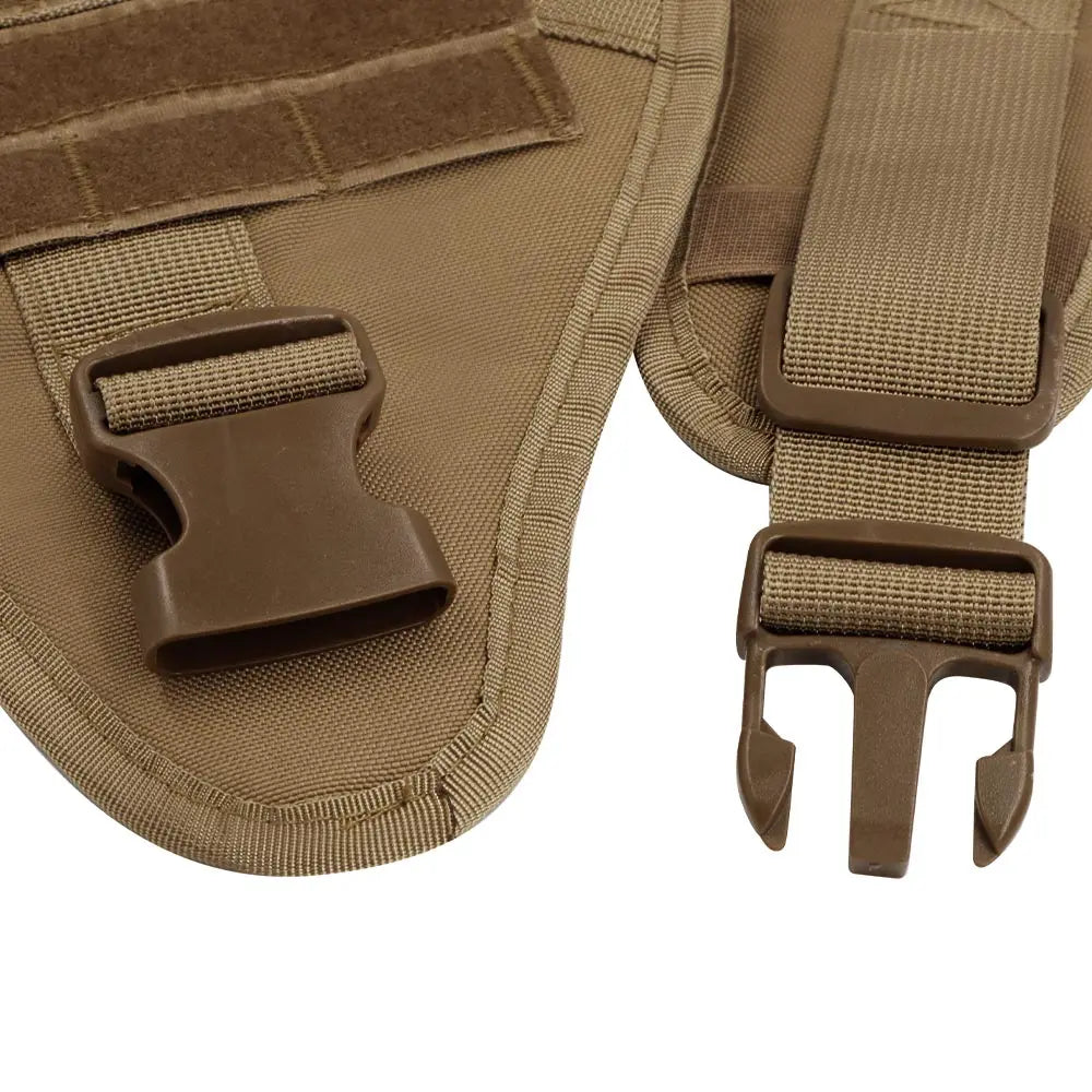 Tactical Dog Harness – Military Training Vest for Large Dogs
