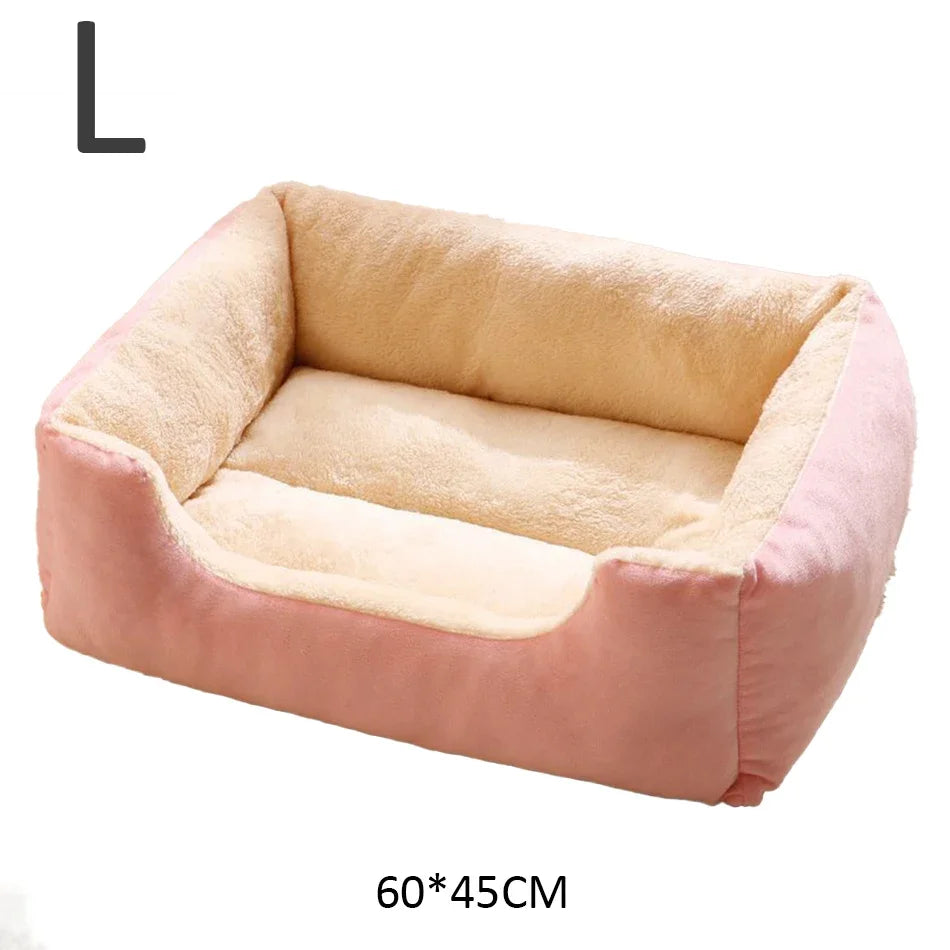 Lit pour animaux – panier et coussin douillet pour chats, chatons et petits chiens, accessoire de maison confortable pour le repos.
