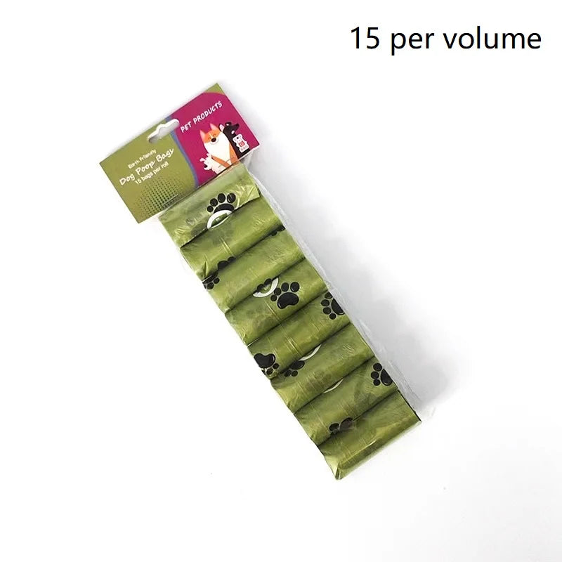 Nouveaux sacs à crottes pour chien – Pack de sacs pour chiots, sachets hygiéniques pour excréments, sacs poubelle de propreté.