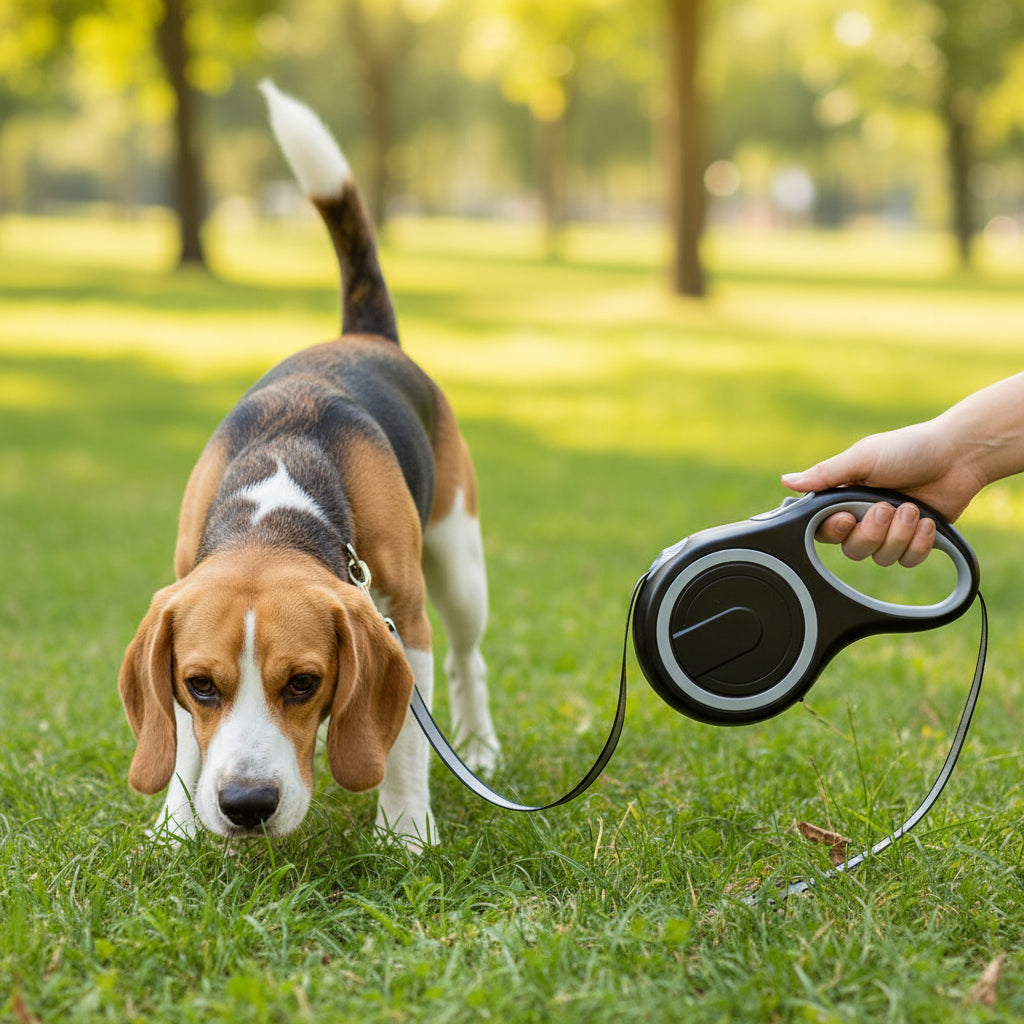 Retractable Dog Leash  – Heavy Duty 50kg Capacity for All Dog Sizes