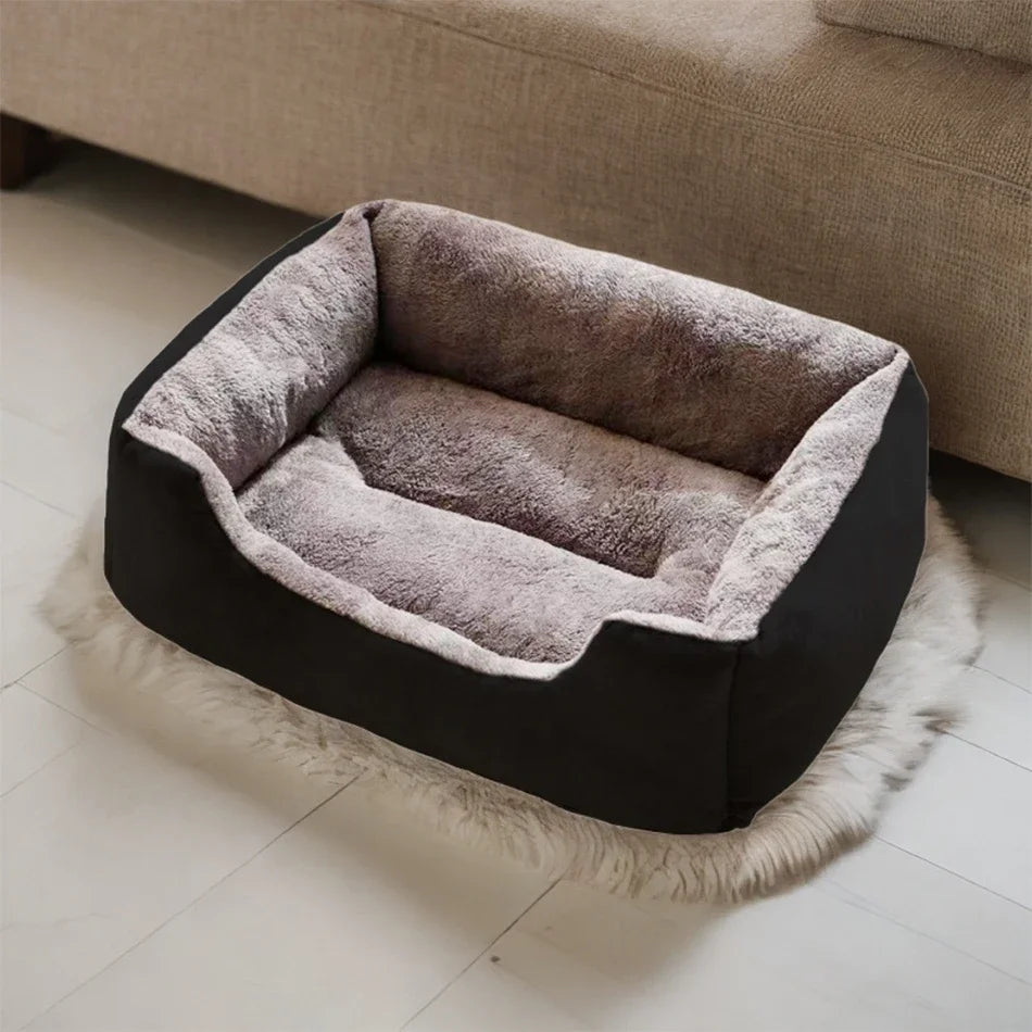 Lit pour animaux – panier et coussin douillet pour chats, chatons et petits chiens, accessoire de maison confortable pour le repos.