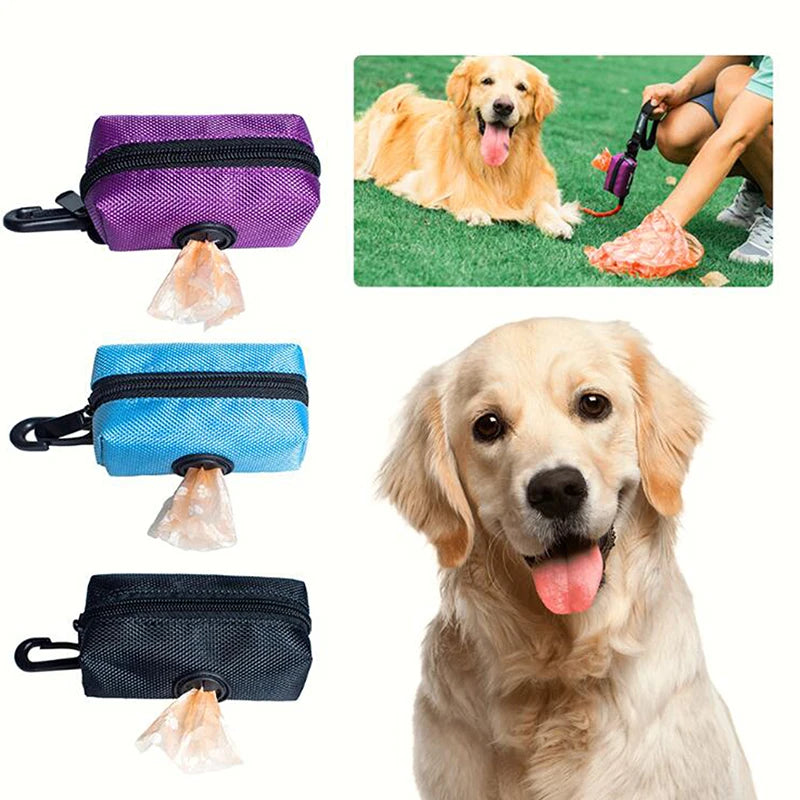 Sacs à crottes biodégradables pour chiens avec distributeur, écologiques et pratiques pour le ramassage en promenade