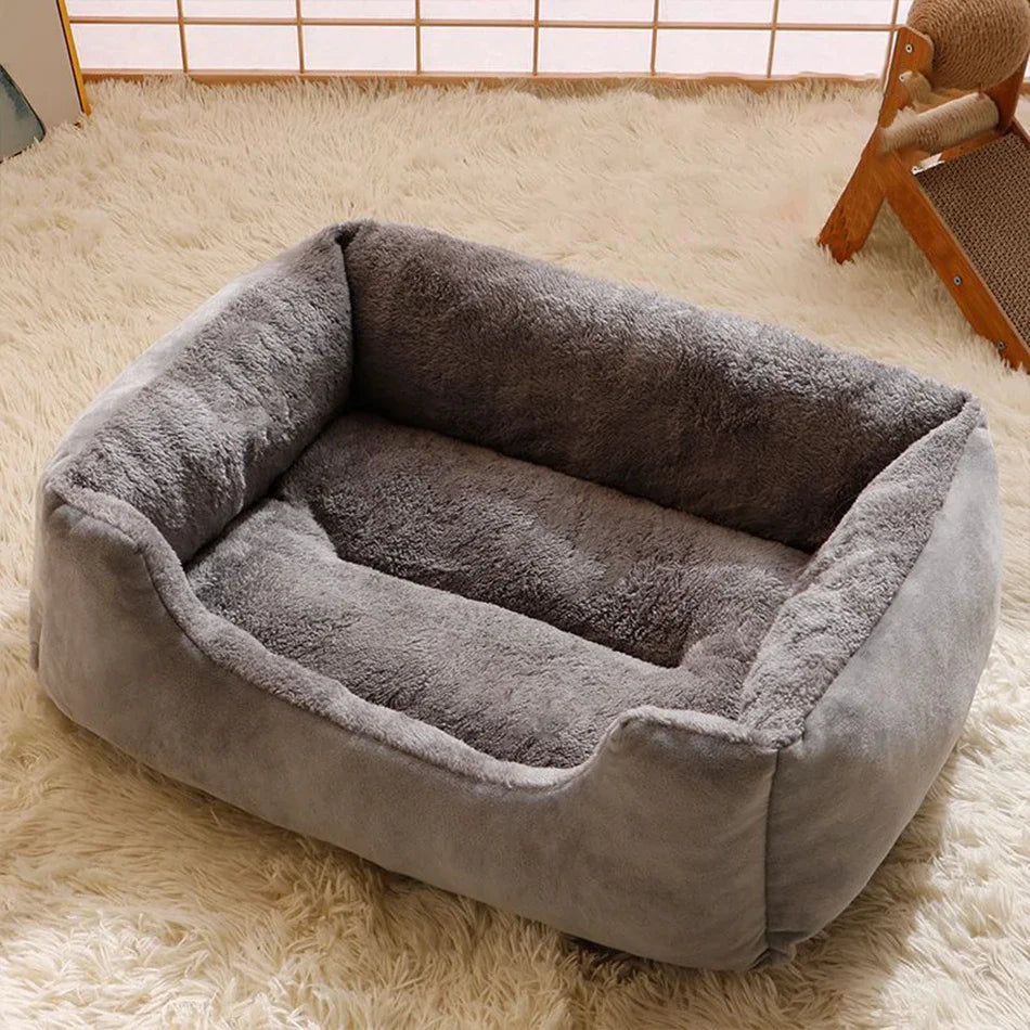 Lit pour animaux – panier et coussin douillet pour chats, chatons et petits chiens, accessoire de maison confortable pour le repos.