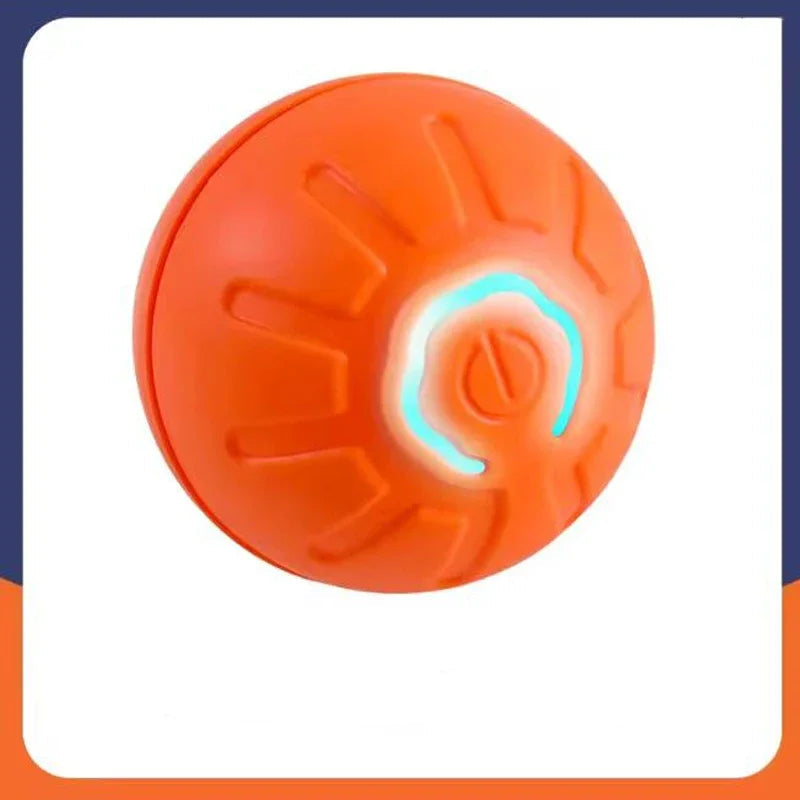 Electronic Pet Toy Ball – USB Rechargeable Interactive Moving Ball for Dogs & Cats