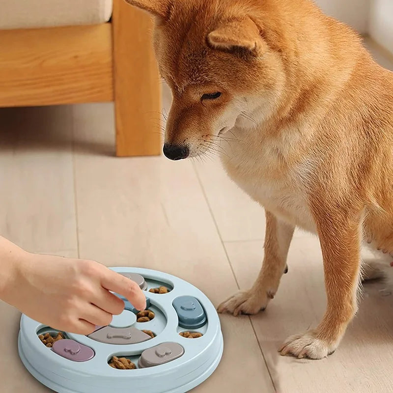 Dog Food Hiding Bowl – Interactive Puzzle Feeder & Training Toy
