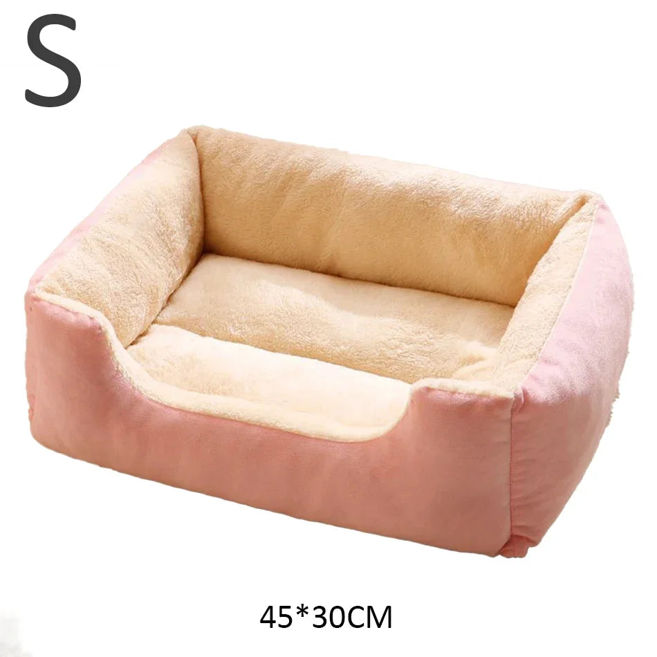 Lit pour animaux – panier et coussin douillet pour chats, chatons et petits chiens, accessoire de maison confortable pour le repos.