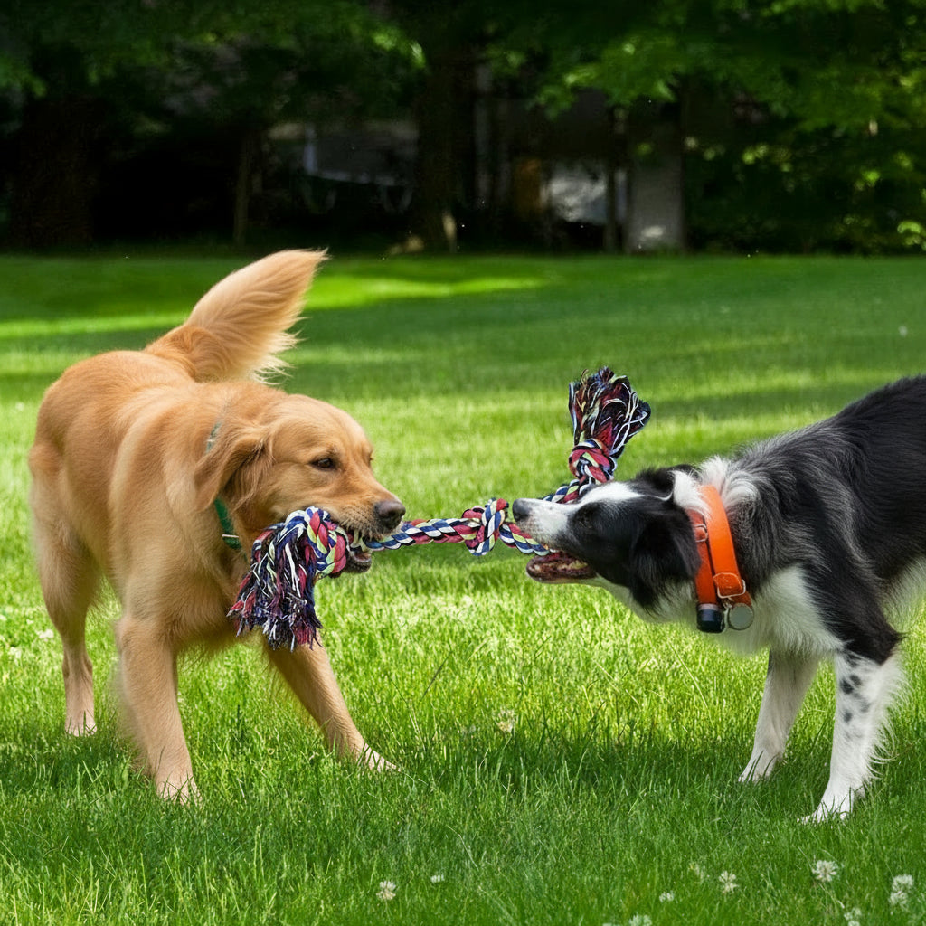 Durable Knot Dog Toy – Chew & Tug Interactive Rope for Dogs