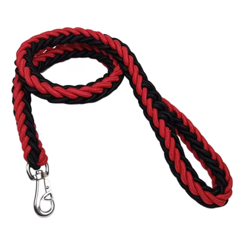 Heavy Duty Dog Leash – Nylon Braided Rope for Large Dogs
