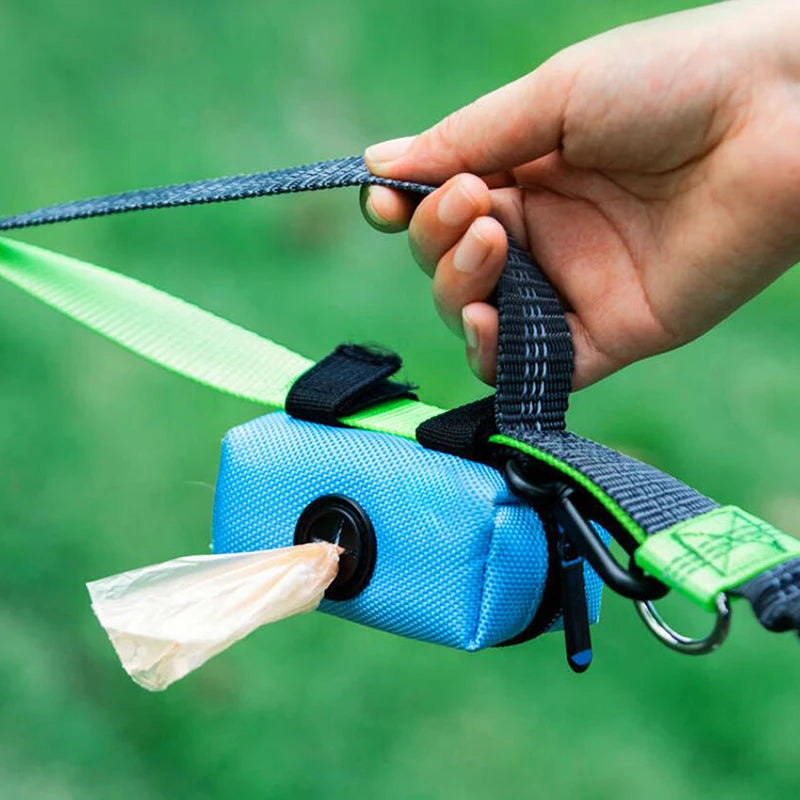 Sacs à crottes biodégradables pour chiens avec distributeur, écologiques et pratiques pour le ramassage en promenade
