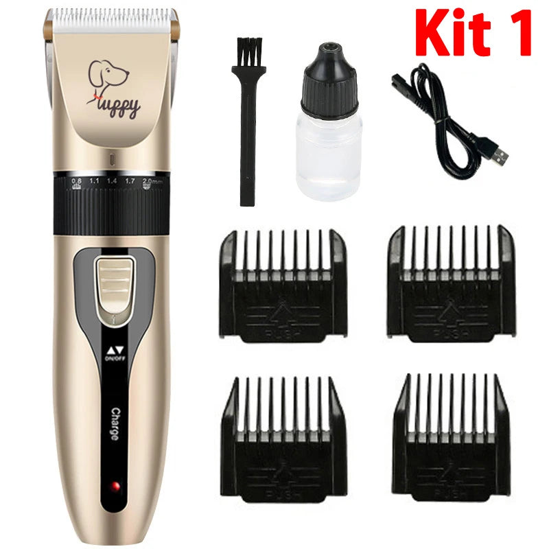 Electric Pet Clipper – Professional Grooming Kit for Dogs & Cats