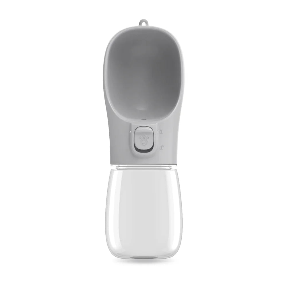Gourde portable pour chien et chat – bouteille d’eau anti-fuite avec bol intégré