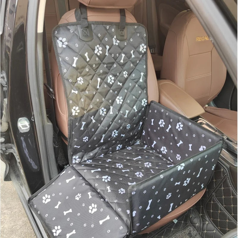 Waterproof Dog Car Seat Cover – Pet Carrier Hammock for Travel