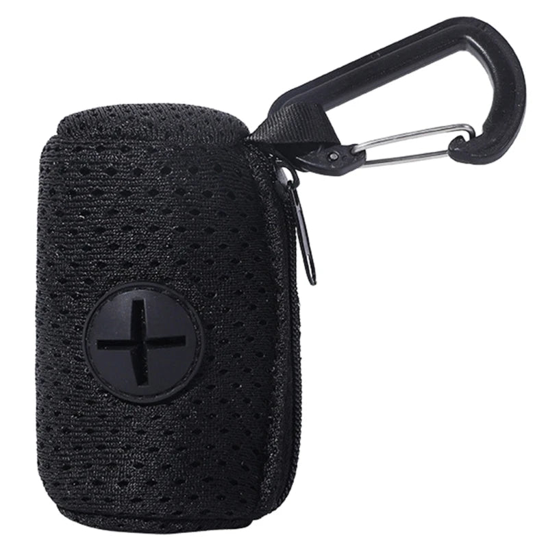 Distributeur de sacs à crottes pour chien – Porte-sacs de propreté, outil pratique pour le ramassage des déjections canines.