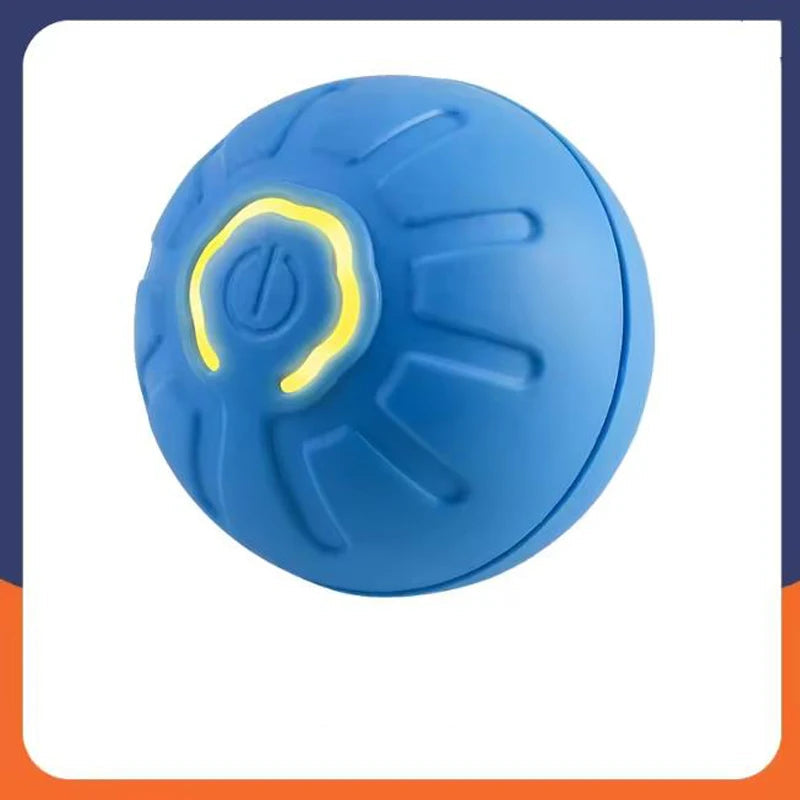 Electronic Pet Toy Ball – USB Rechargeable Interactive Moving Ball for Dogs & Cats