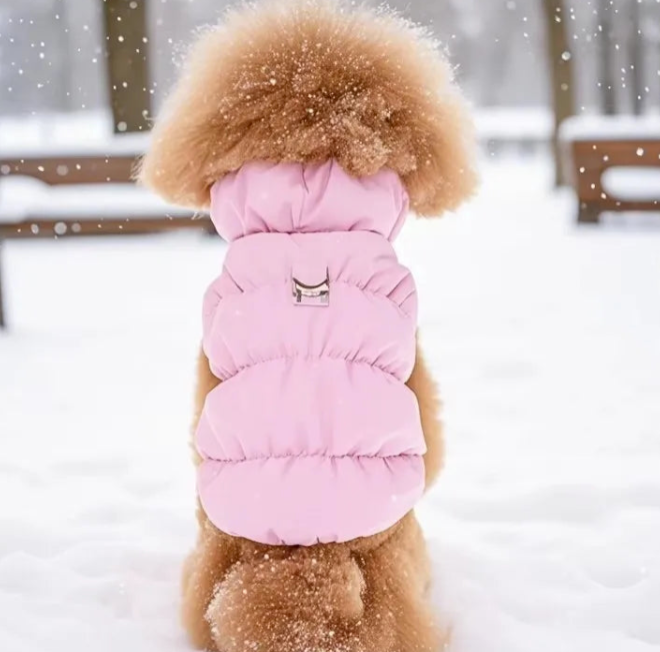 Warm Dog Vest – Soft Turtleneck Coat for Small & Medium Dogs